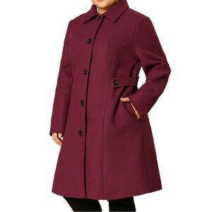 5166 AGNES ORINDA MAROON OUTERWEAR WINTER JACKET‎